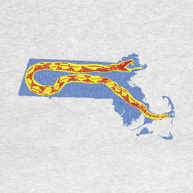 Massachusetts Gadsden snake Pattern by pelagio